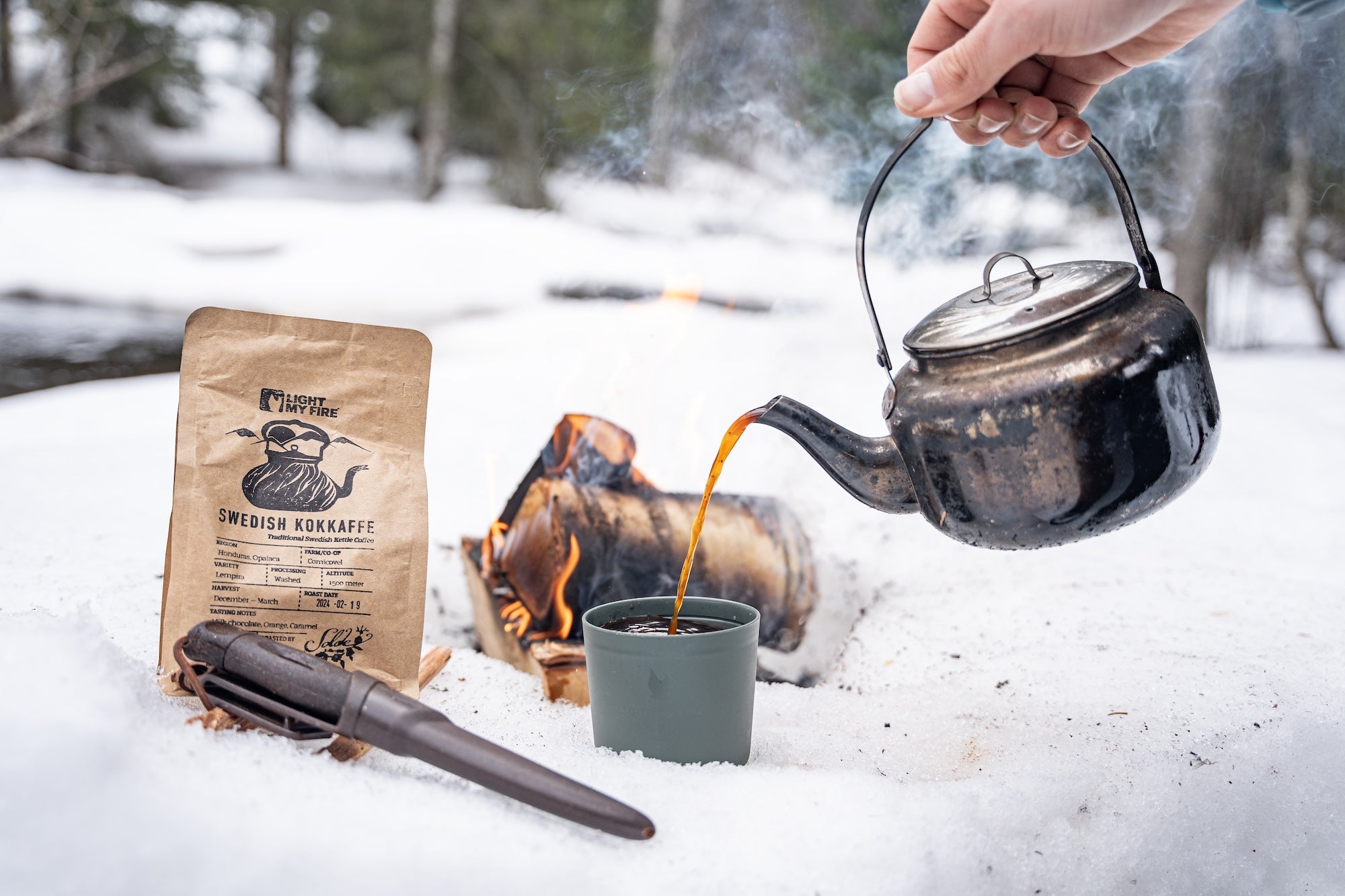 Swedish KOKKAFFE – sustainable camp coffee for life under the bare sky