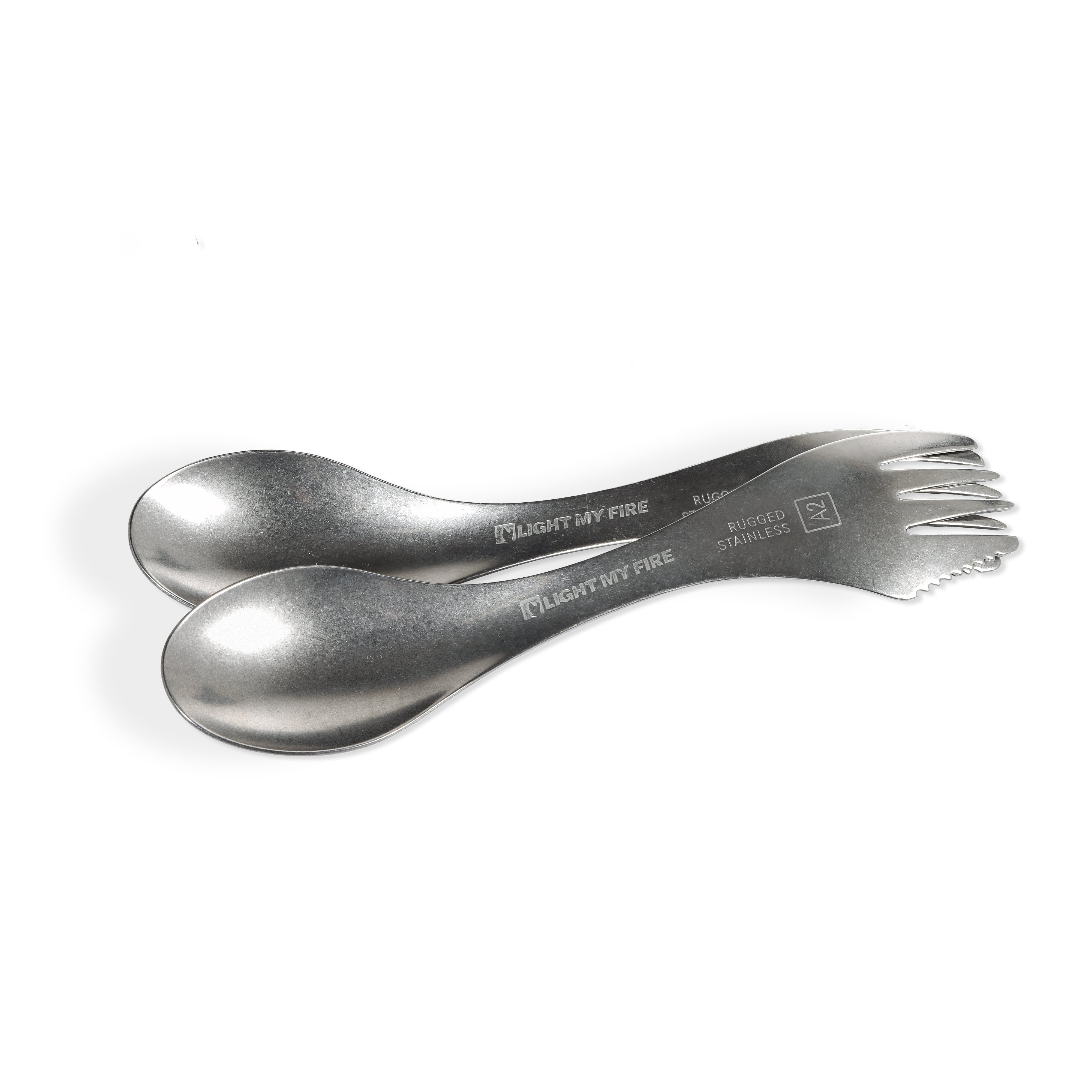 Swedish Spork stainless 2-pack