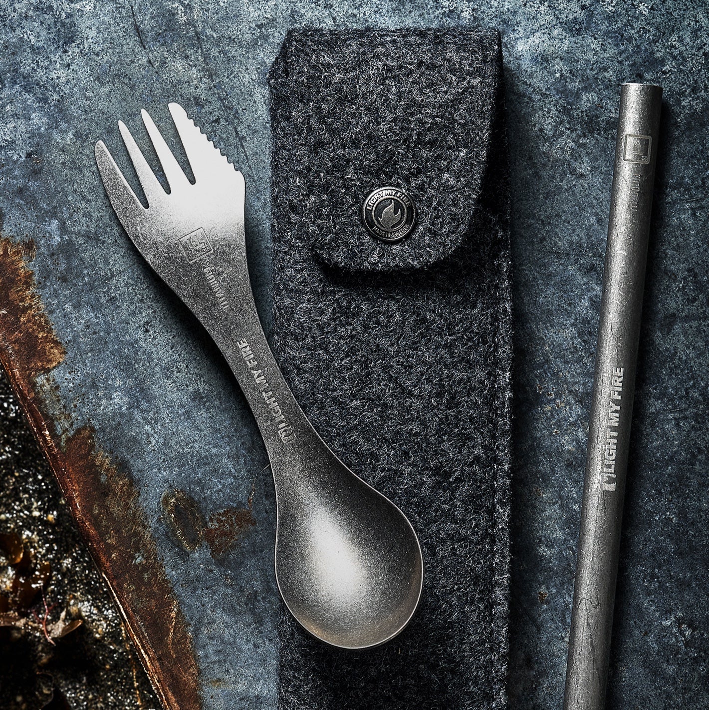 Tacam Light My Fire Spork Titanium 22TI, gri de la Light My Fire Tacam Light My Fire Spork Titanium 22TI, gri de la Light My Fire